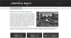 Desktop Screenshot of greenvillerealtyllc.com