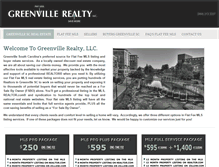 Tablet Screenshot of greenvillerealtyllc.com